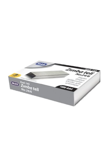 Gray Staple Machine Wire No 24/6 No 145, Slot Quality, Galvanized Coating New Series 1000 Pieces