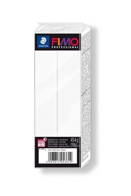 8041-0 Fimo Profesyonel Modelleme Kili Beyaz 454 Gr