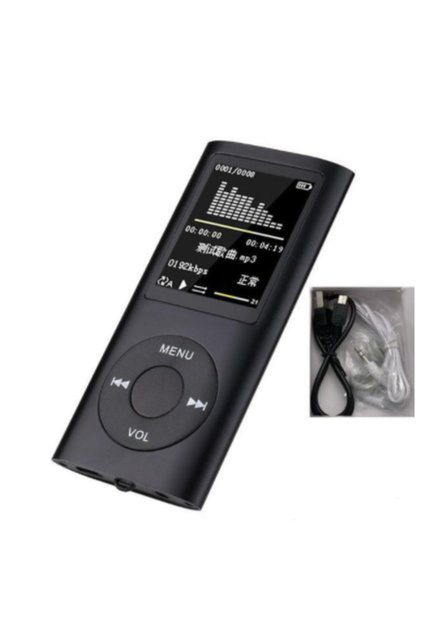 Mp3 Mp4 Dijital Lcd Ekran Ses Kayıt Fm Radyo Müzik Çalar 8gb Dahili Hafıza Paleon