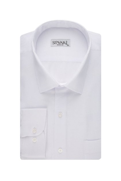 Classics Comfortable Fit Special Dobby Patterned Pocket Shirt