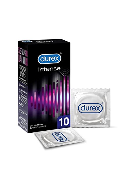 Durex Prezervatif Intense Ekstra Uyarıcı 10lu - 1
