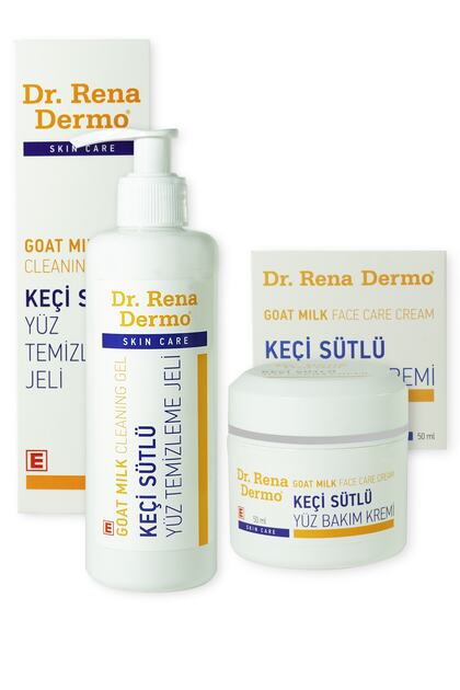 Dr. Rena Dermo Keçi Sütlü Yüz Temizleme Jeli 250 Ml+yüz Bakım