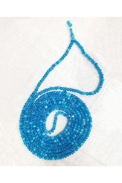 500 Pieces of 10 mm Zikir Tesbihi Janjanlı Blue 1 Piece