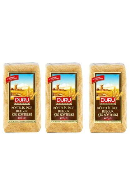 Köftelik Ince Bulgur (çiğköftelik) 1 Kg X 3 Adet