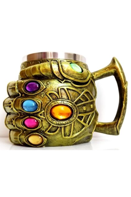 3d Kabartmalı 380 Ml Thanos Eldiven Mug Kupa Bardak