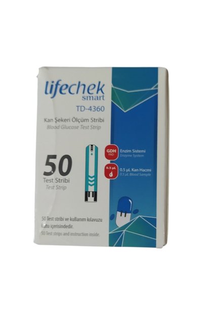 1 Kutu Smart Strip (50 Adet Kan Şekeri Ölçüm Çubuğu)