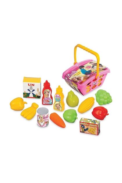 Barbie Küçük Market Sepeti Oyun Set