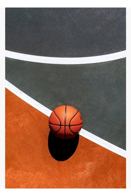 Basketbol, Çember, Basketbol Taraftarı Tablo Ahşap Poster Dekoratif