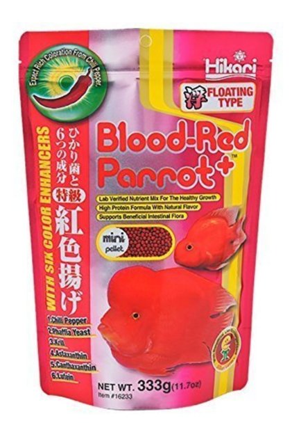 Blood-red Parrot Plus Mini 50gr. Açık
