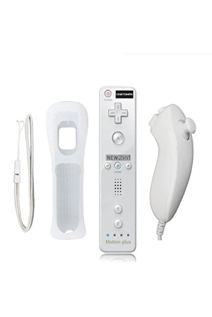 CAFELE Nintendo Wii 2in1 Motion Plus Remote Kontroller + Nunchuk