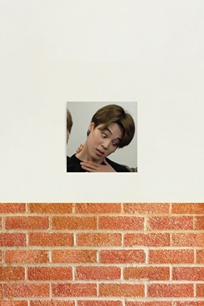 Universal Bts Jimin Komik Yüz Tablo Ahşap Poster Dekoratif Kod2827