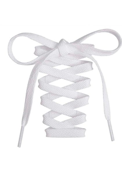 Shoelaces 120 Cm White Toustproof Laces