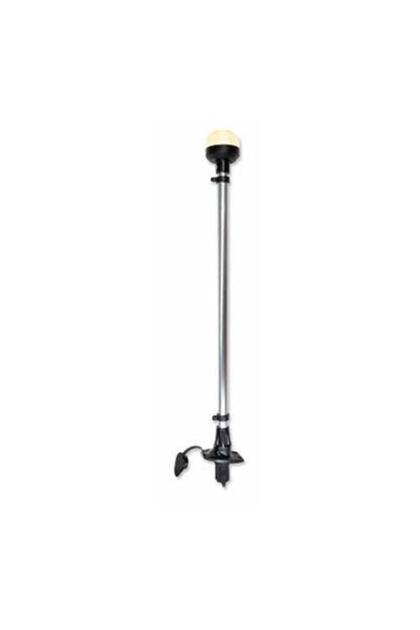Işıklı Bayrak Direği Soketli Led 12v siyah 60cm