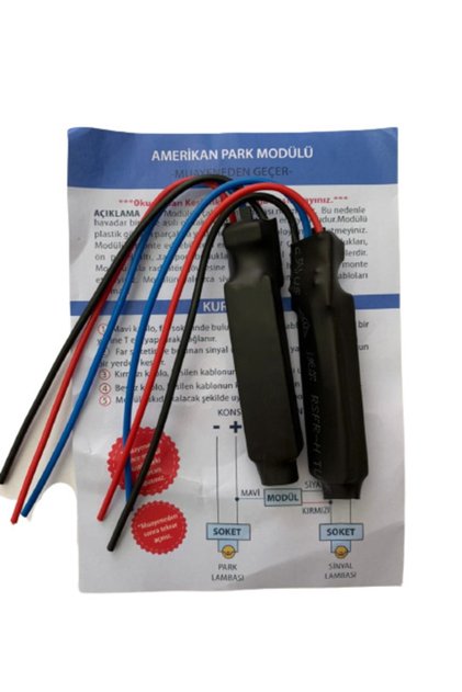 Standart Amerikan Park Modülü Aç Kapa Düğmeli - Ayarsız Amerikan Açma Kapamalı Düğmeli