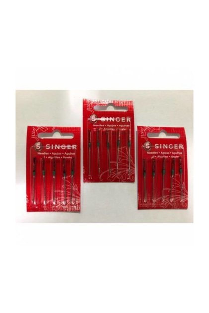 Sınger 3 Paket 9 Numara Dikiş Makinası Iğnesi (Penye,jarse)