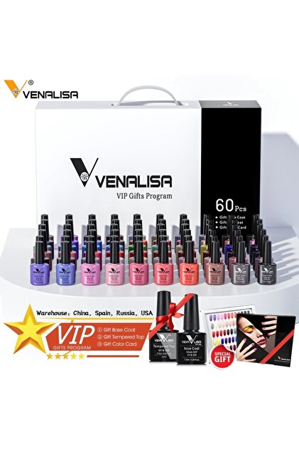 Venalisa Vip1 60 Renk Kalıcı Oje Seti Uv Led - Fiyatı, Yorumları