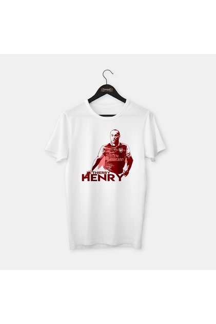 Thierry Henry - Special Drawing Design Legends Series, Combed Cotton T-Shirt