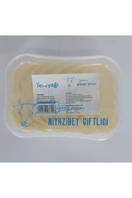 Tuzlu Yayık Tereyağı 300 gr Karadeniz Çiftlik Köy Sütünden Yöresel Gurme Lezzet