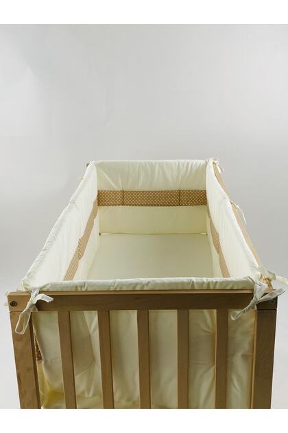 70x140 Cm Side Protection Set for Cribs 4 Pieces