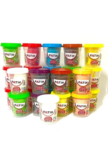 Oyun Hamuru 24lü Set (24x130gr=3120 Gr.)