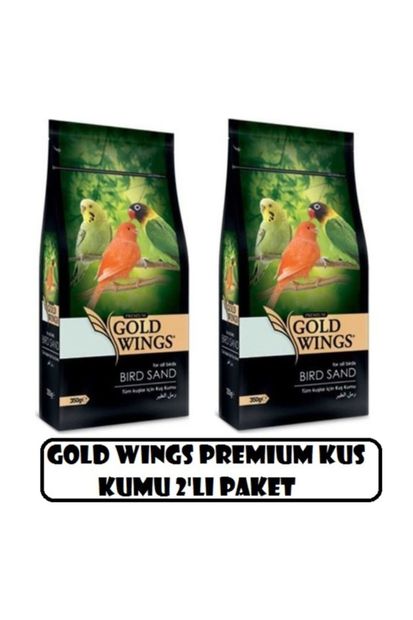 Gold Wings Premium Mineralli Kuş Kumu 350 Gr X 2 Adet - 1
