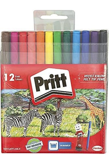 Brand: Pritt 12'Li Felt Tip Pen Category: Felt Tip Pens
