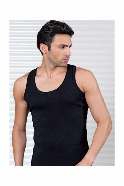 Underwear Passage Men's Black Thick Strap Bamboo Athlete 600