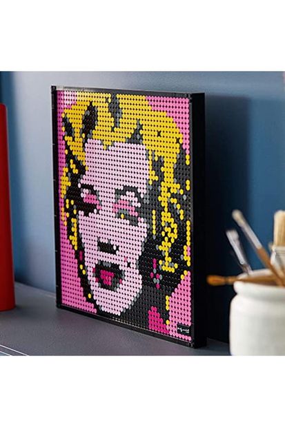 LEGO Marka: Art Andy Warhol'un Marilyn Monroe Tablosu 31197 - Yetişkinlere Yönelik Koleksiyonluk Ka - 2