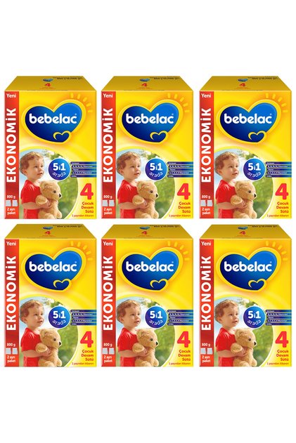 4 Devam Sütü 800 Gr - 6'lı Set