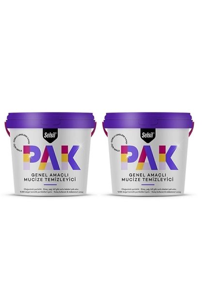 Pak Genel Amaçlı Mucize Temizleyici 500gr 2li Set