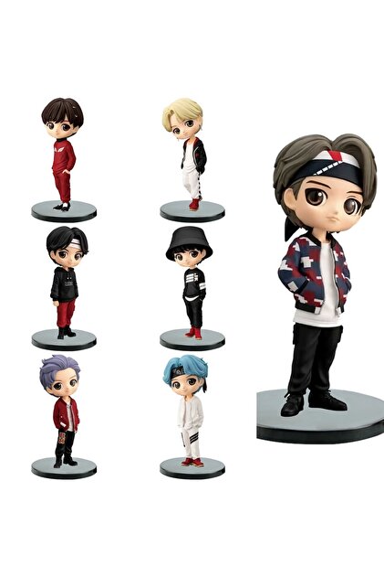 BTS  Figure V3　フィギュア 7種　（コンプリート） Fillikutum Güney Kore Yıldızı Bts Grubu Karakter Figür Seti 7 Adet