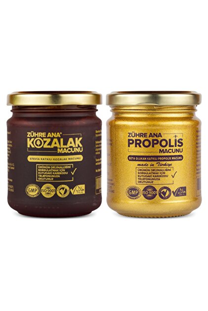 Zühre Ana Propolis Macunu 240 ml + Diyabetik Kozalak Macunu