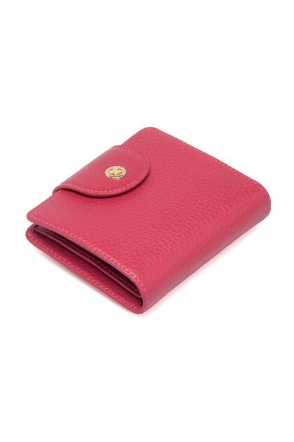 Genuine Leather Pink Leather Women's Wallet S1CB00005674