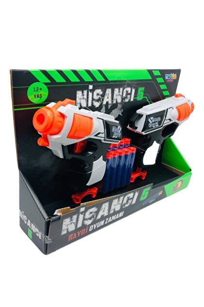 cibotoys Blaze Storm Nörf Tabanca 2 Li Nörf Nişancı 10 Mermili