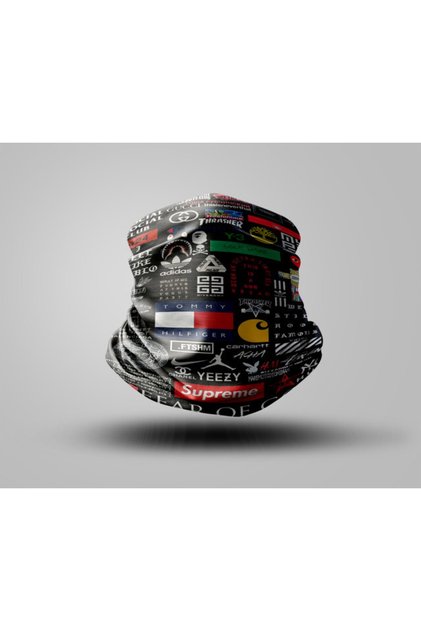 Biker Buff Mask Outdoor Neck Collar Unisex Bandana