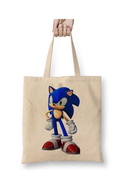 Sonic Tote Bag Long Handle