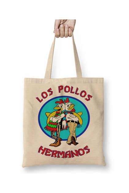 Los Pollos Hermanos Breaking Bad Tote Bag Long Handle