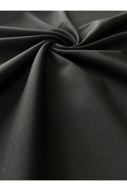 Siyah Likralı Esnek Kumaş Kot Kumaş Rikralı Kalın En 130 Cm Pantolon Etek Yaz Modası Giyim Elbise