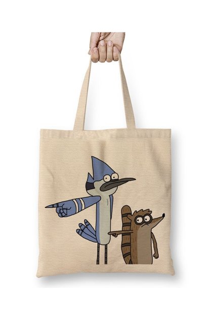 Regular Show 04 Cloth Bag Long Handle