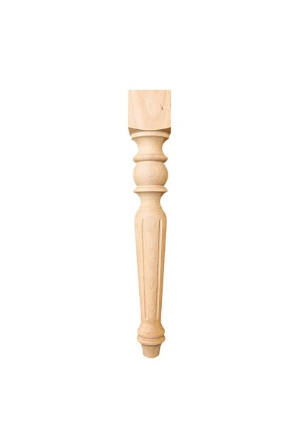 Sehpa Ayağı - Sandalye Ayağı- Puf Ayağı- Ahşap Ayak / Uzunluk: 50 Cm Çap: 5.5 Cm