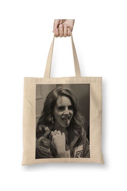 Geantă Lana Del Rey cu mâner lung