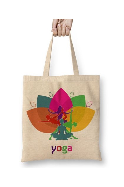 Yoga Fitness Tote Bag Long Handle