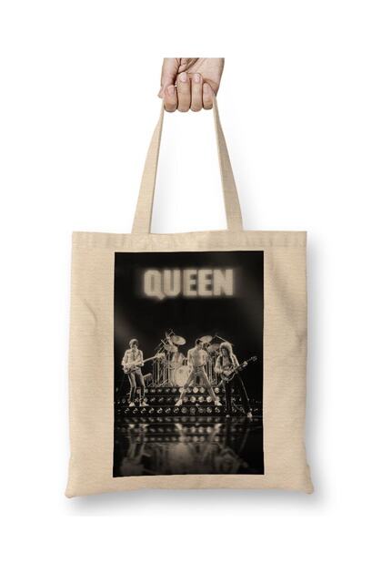 Geantă tote Queen Freddie Mercury 05 cu mâner lung