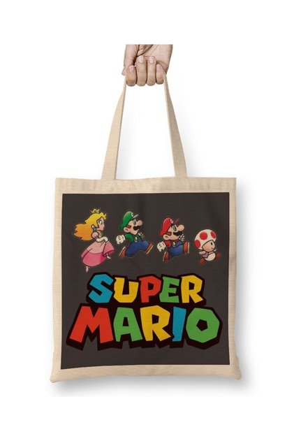 Super Mario 2 Tote Bag Long Handle