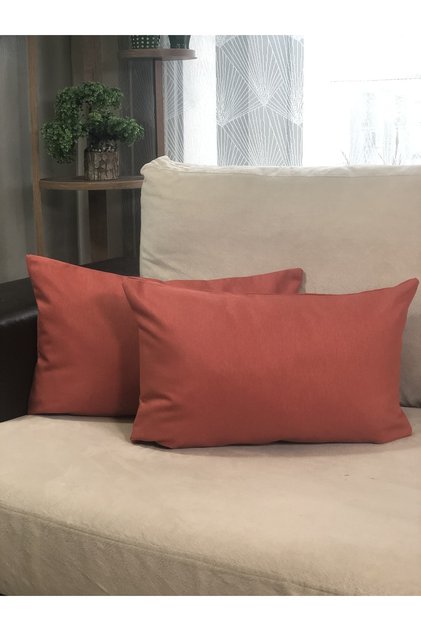 , 2-Piece Throw Pillow Cover Tile