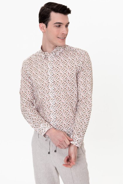 Men's Khaki Shirt G021Sz004.000.1374670