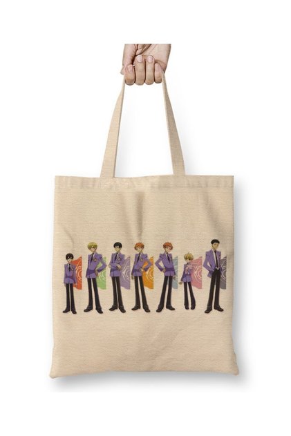 Ouran Koukou Host Club Oran Koko Hosuto Kurabu Tote Bag Long Handle