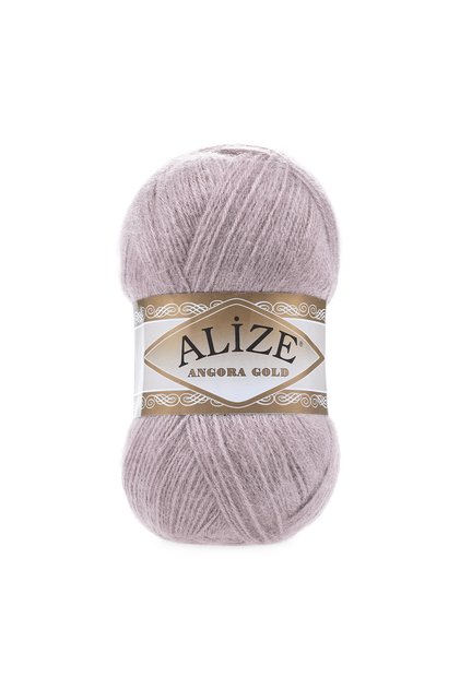 Angora Gold 163 Gül Gri 100 gr. Örgü Ipi %20 Yün - %80 Akrilik 100 gr - 550 m
