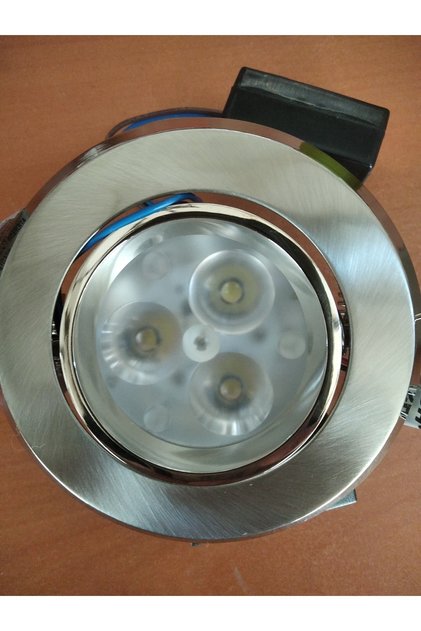 3x3 Watt Krom Led Spot