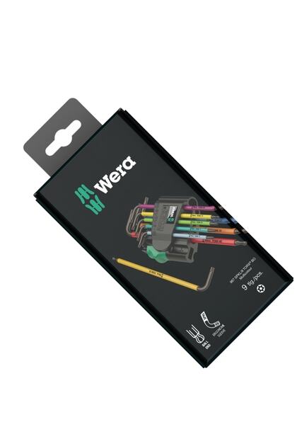 967/9 Bo Sb Torx Renkli Topbaş Alyan Anahtar Seti (05073599001)